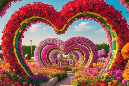 Miracle Garden Ticket Dubai with Private Transfers