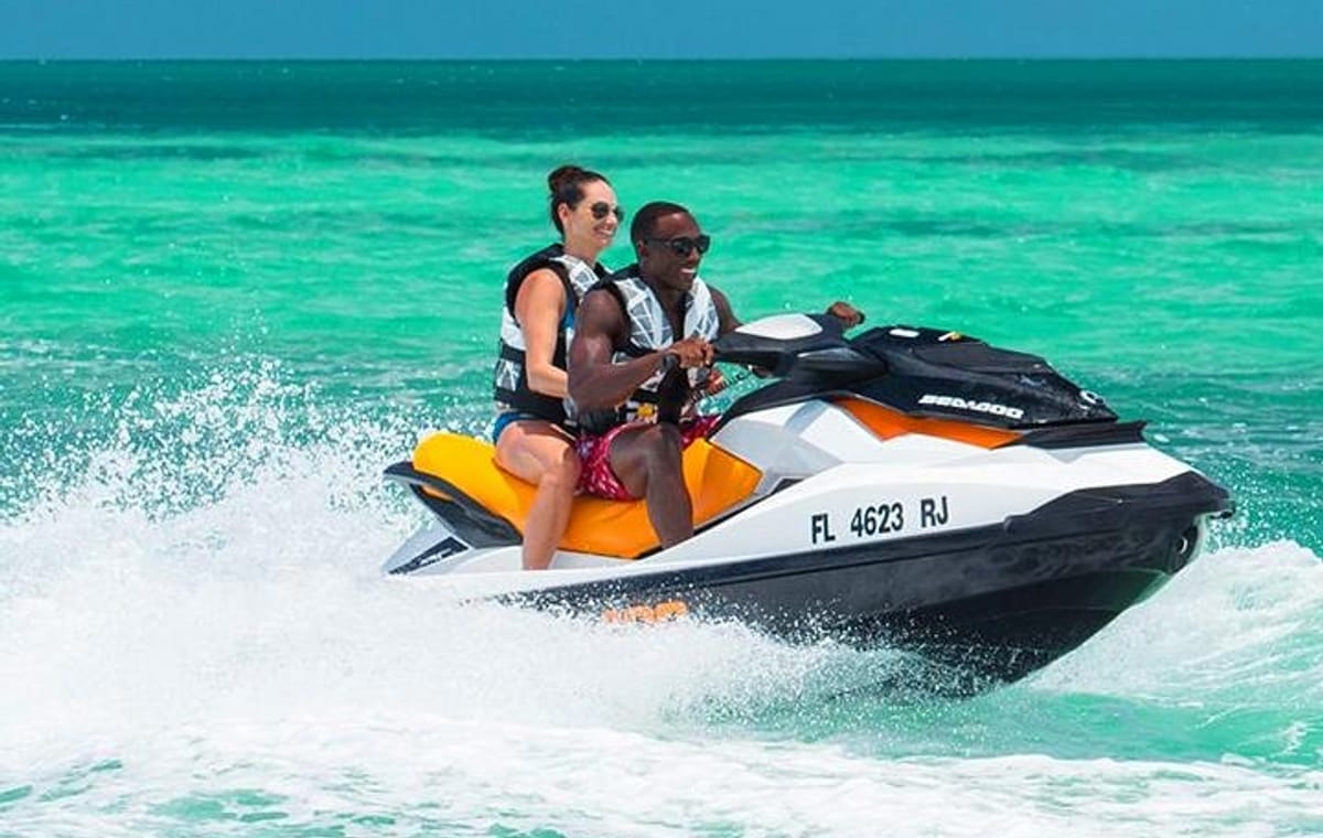 North Side Blue Channel & Starfish Snorkeling, 30min JetSki, Shuttle Included