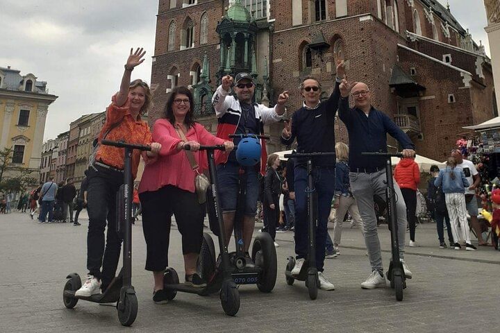 Zip Through History: An E-Scooter Tour of Krakow's Jewish Quarter