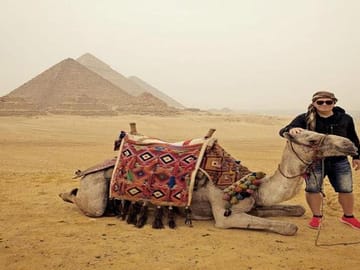 VIP Giza Pyramids Tour + Quad Bike Adventure + Camel Ride & Lunch