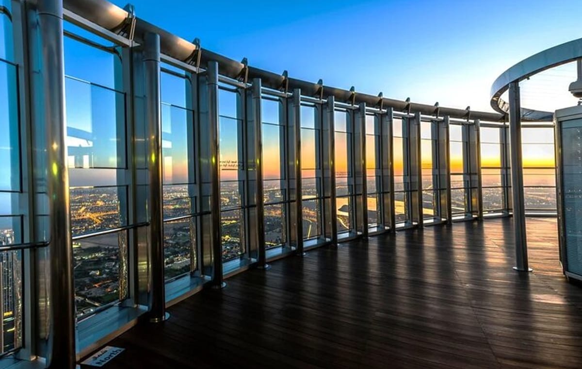 Burj Khalifa Ticket with The Roof Top Meal in Dubai