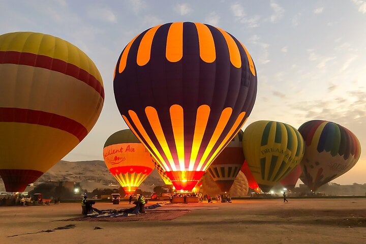 Luxor Hot Air Balloon Ride with Transfers 3