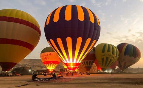 Hot Air Balloon Ride Over Luxor's Ancient Landscapes