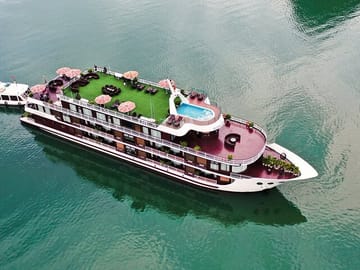 Dora Cruise Luxury Halong Bay Overnight Cruise Transfer Included