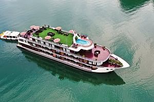 Dora Cruise Luxury Halong Bay Overnight Cruise Transfer Included
