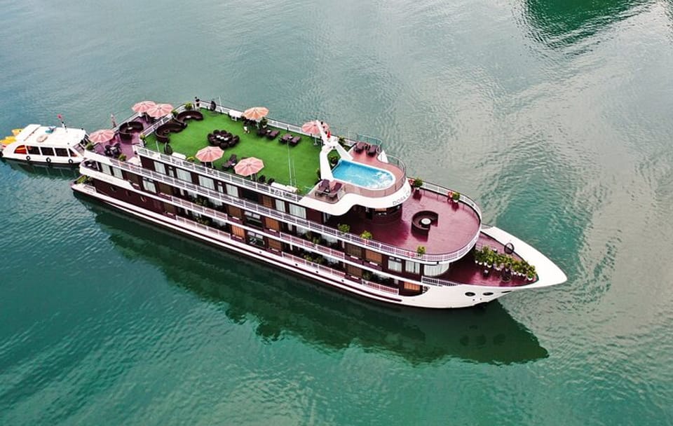 Dora Cruise Luxury Halong Bay Overnight Cruise Transfer Included