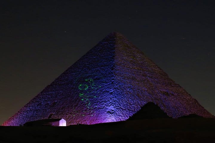 Light and sound Pyramids