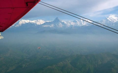 Ultra Light Flight Adventure Over Pokhara's Himalayas