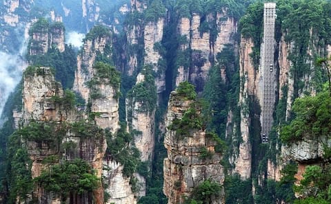 Full-Day ATV and Scenic Tour of Zhangjiajie National Forest Park
