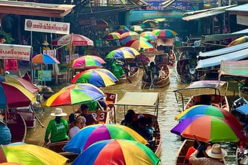 Private Tour of Bangkok's Floating and Train Markets