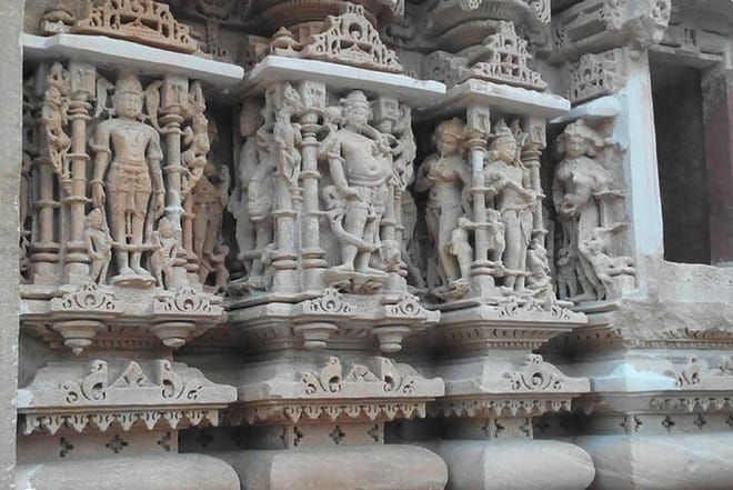 Inside Part of Osian Temple