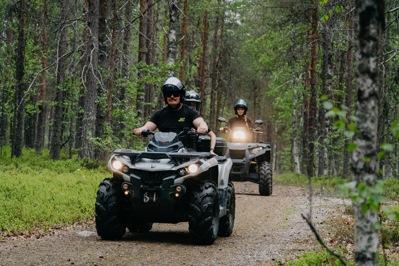 ATV Experience with Campfire Lunch - Rovaniemi 3