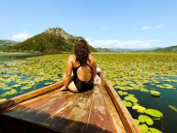 Our charming wooden boat will be your ride as you sip on local wine and watch the lovely landscapes unfold.