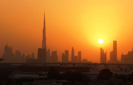 Burj Khalifa: At the Top Level 124 Sunrise with Morning Treats at The Café