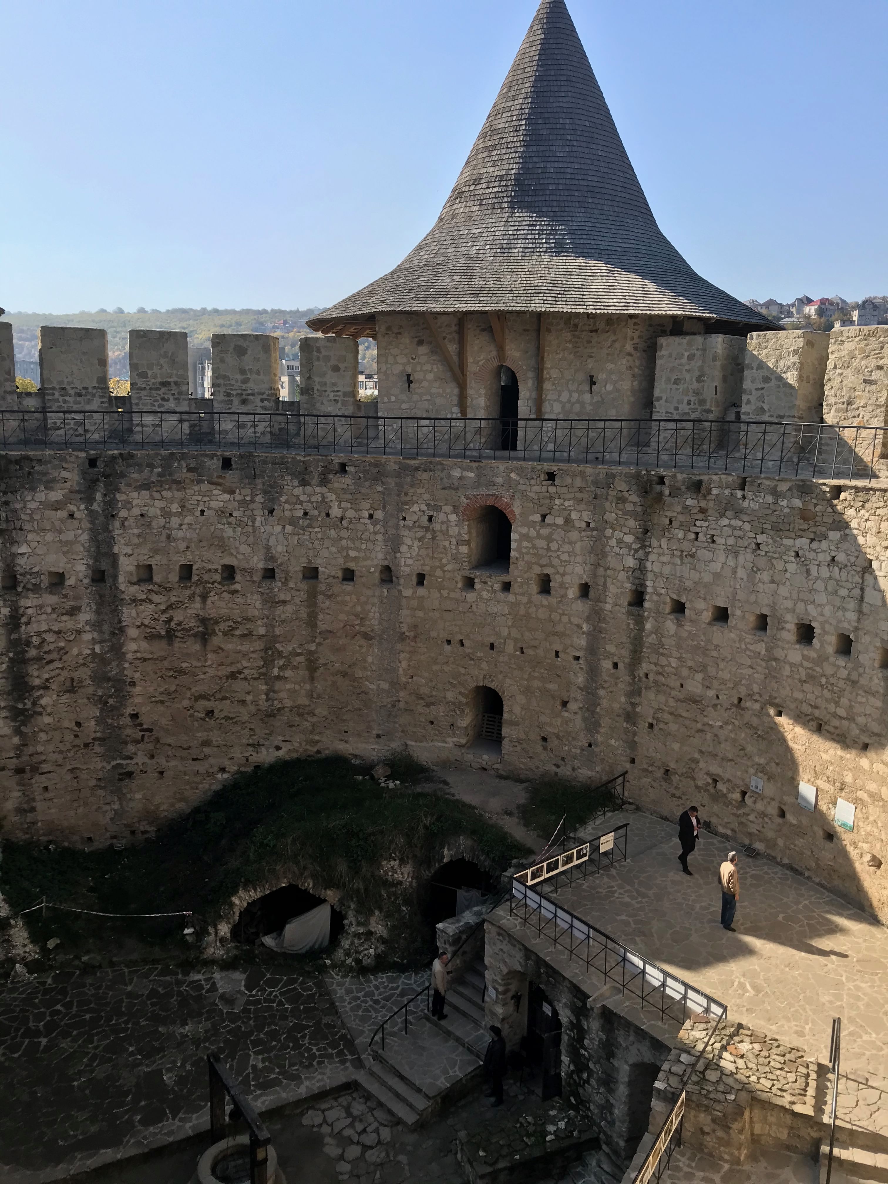 Interior of Soroca Fortress