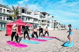 2 Hours Small Group Surf Lesson at Santa Monica 
