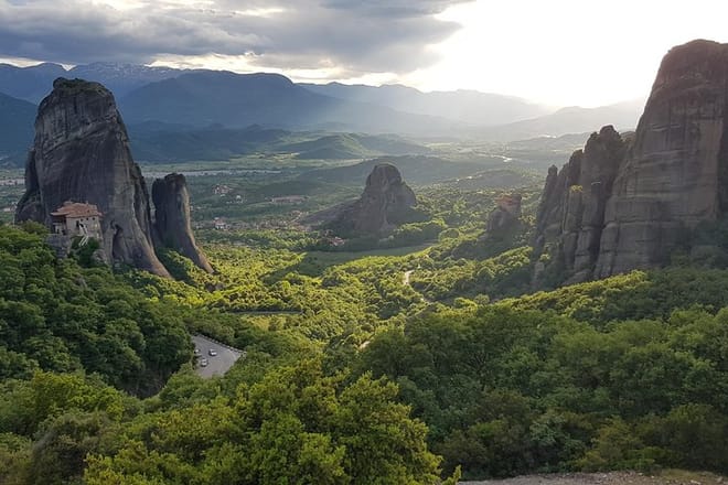 Midday Meteora Monastery tour from Kalabaka's train station  10