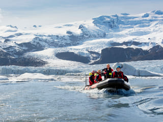 Fjallsarlon Zodiac Boat Tour & Glacier Hike, photo 7