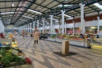Livramento Market in Setubal 