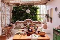 Santorini cooking class area