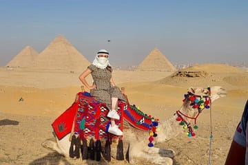 Hurghada to Cairo Private Tour Pyramids Grand Museum Camel Ride