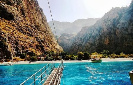 Butterfly Valley Boat tour with Lunch and Transfer from Fethiye