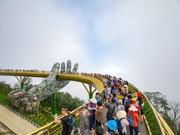 Ba Na Hills and Golden Bridge Tour from Chan May Port