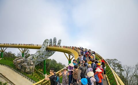 Ba Na Hills and Golden Bridge Tour from Chan May Port