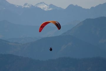 Paragliding Adventure Over Phewa Lake in Pokhara, Nepal