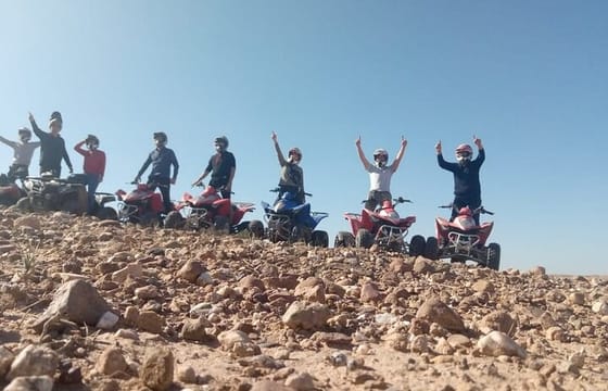 Desert Quad Biking plus Camel Riding and Starry Dinner