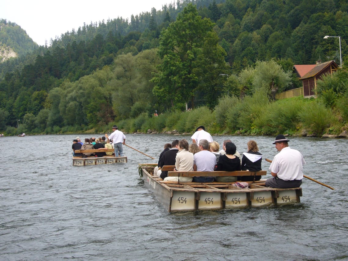Dunajec River Gorge (River Rafting) from Krakow 2