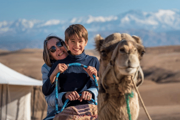 Camel Ride and Dinner Show in Agafay Desert, Morocco
