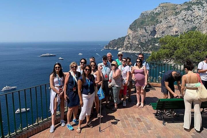 Capri Island from Naples by hydrofoil 2