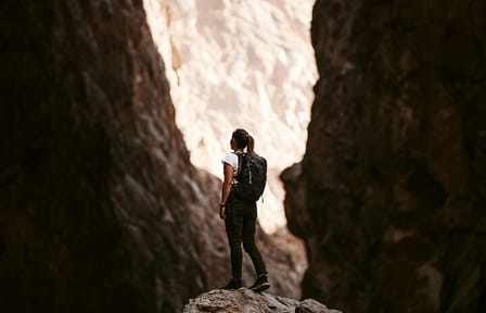 Adventure Tour to Wadi Shab and Bimmah Sinkhole from Muscat