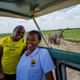 Happy clients at the Ol Pejeta