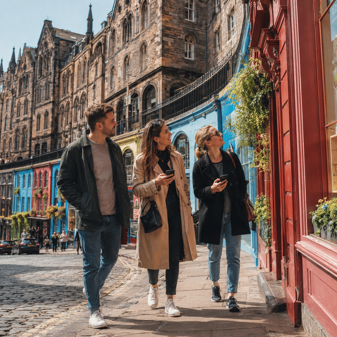 Secrets of Edinburgh Self-Guided Exploration Game Tour