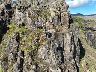 Fálkaklettur Via Ferrata close to Reykjavik, photo 9