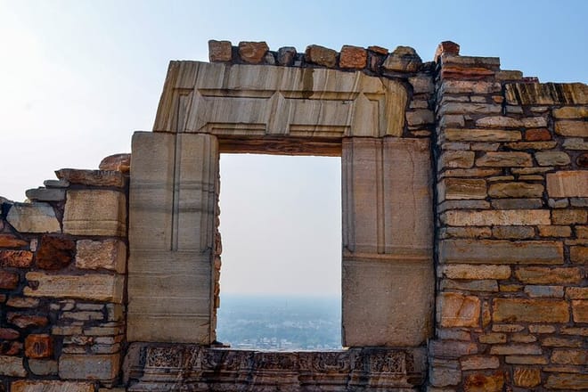 Inside Part of Chittorgarh Fort