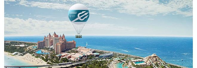 Globo de Dubái en Atlantis - Torre de vigilancia de Poseidón