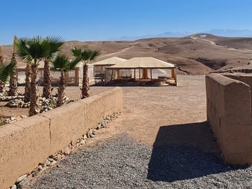 Camel Ride and Dinner Experience in Agafay Desert, Marrakech
