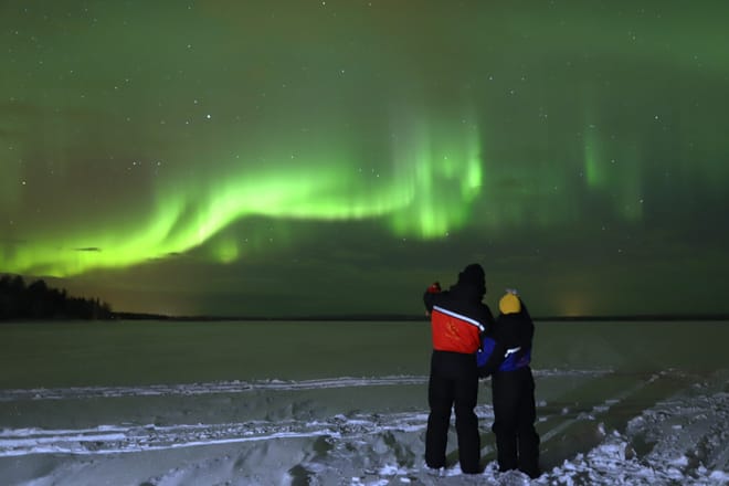 Aurora Borealis Trip in Lapland Lakeside photo 5