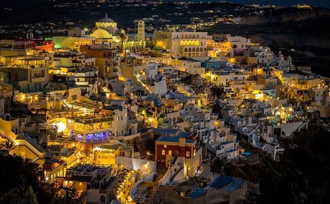 Night Tour of Fira, Santorini: Explore After Sunset