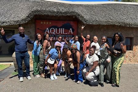 Aquila Safaris Park with Transportation and Lunch private tour
