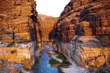 Wadi Mujib Siq Trail Hike and Amman City Tour