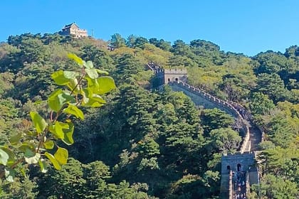 Take Bullet Train to visit Badaling Great Wall with guide ticket.