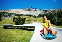 Chapelco Hill during summer time
