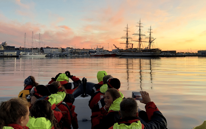 Reykjavík Premium Whales in the Midnight Sun