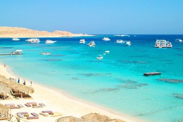 Private Speedboat to Mahmya island with lunch from Hurghada