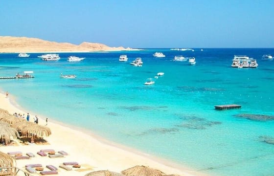 Private Speedboat to Mahmya island with lunch from Hurghada