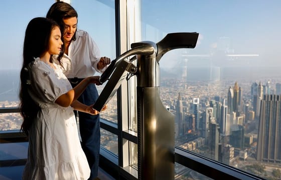 Burj Khalifa At the Top & Dubai Aquarium Combo Entrance Tickets